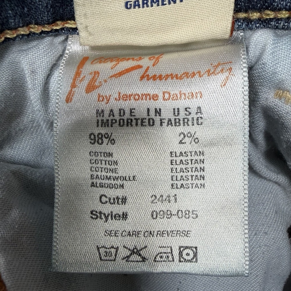 Citizens Of Humanity The Rose # 099 Low Waist Bootcut Jeans Women's Size 25 Blue - Picture 10 of 15